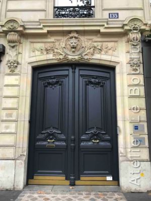 Porte Cochère Louis XV - 135 BD HAUSSMANN PARIS 8