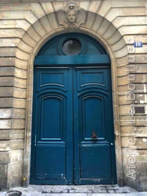 Porte Cochère Louis XV - 18 RUE SAINT SAUVEUR PARIS 2