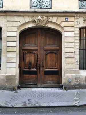 Porte Cochère Louis XV - 4 RUE ROYER COLLARD PORTE  LOUIS XIII A VERIFIER