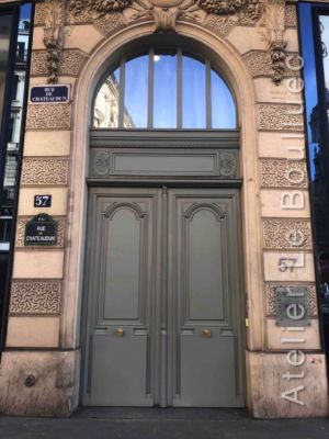Porte Cochère Louis XV - 57 RUE DE CHATEAUDUN PARIS 9