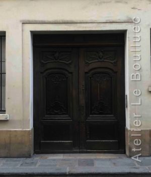 Porte Cochère Louis XiV - 36 RUE SAINTE CROIX DE LA BRETONNERIE - PARIS 4