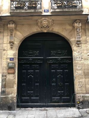 Porte Cochère Louis Xiii - 316 RUE SAINT SAUVEUR PARIS 2