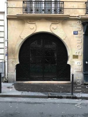 Porte Cochère Acier - 18 RUE DU GENERAL BEURET PARIS 15