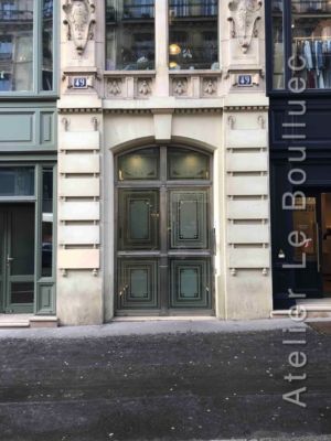 Porte Cochère En Verre - 49 RUE ETIENNE MARCEL PARIS 1