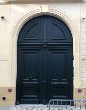 Porte Cochère à Voute En Plein Cintre - 12 Rue Monsieur - Paris 7