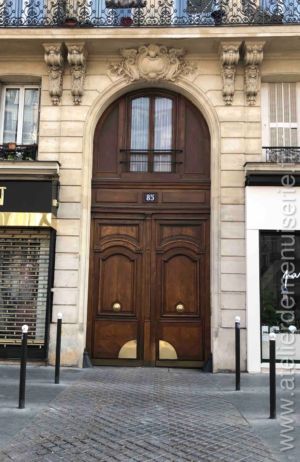 Porte Cochère Avec Baie D\'entresol - 85 Bd Voltaire - Paris 10